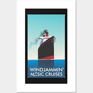 Poster of WindJammin' Music Cruises Posters and Art